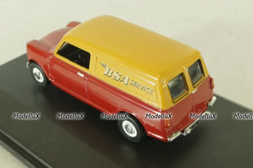 Austin Mini Van BSA (Mini Cooper) 1974,  red/orange, MV033, Oxford 1:43