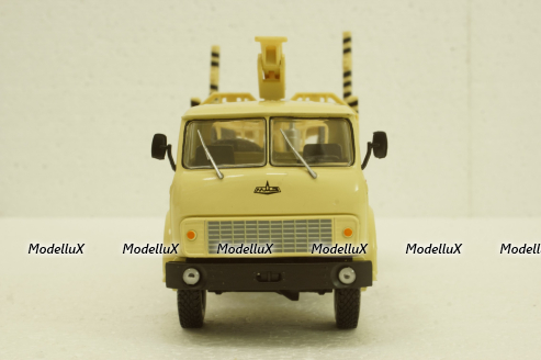 Маз-509А лесовоз 1984 бежевый, Н715, Наш Автопром 1:43