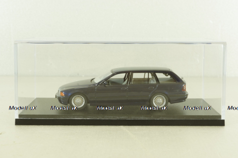 BMW 520i Touring (E39) 1995, dark blue, Schuco 1:43