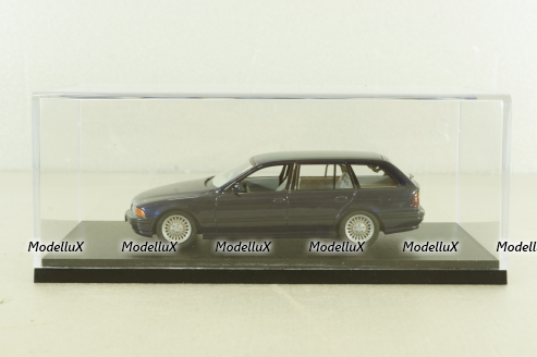 BMW 520i Touring (E39) 1995, dark blue, Schuco 1:43