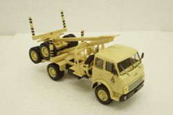 Маз-509А лесовоз 1984 бежевый, Н715, Наш Автопром 1:43