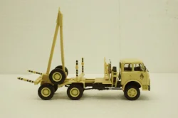 Маз-509А лесовоз 1984 бежевый, Н715, Наш Автопром 1:43