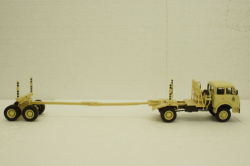 Маз-509А лесовоз 1984 бежевый, Н715, Наш Автопром 1:43