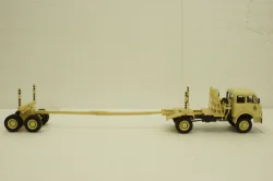 Маз-509А лесовоз 1984 бежевый, Н715, Наш Автопром 1:43