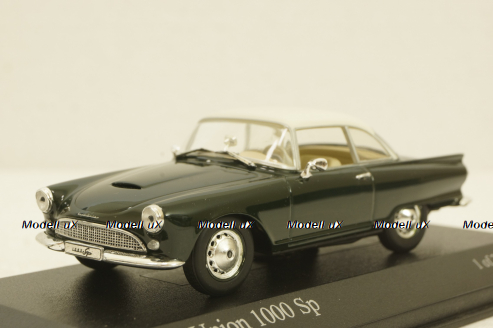 Auto Union 1000 Sp, 1958, dark green, 400011021, Minichamps 1:43