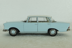 Mercedes 220S, W111, 1965, light blue, 183920, Norev 1:18