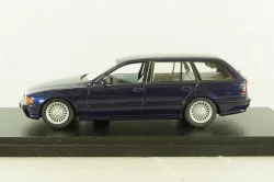 BMW 520i Touring (E39) 1995, dark blue, Schuco 1:43