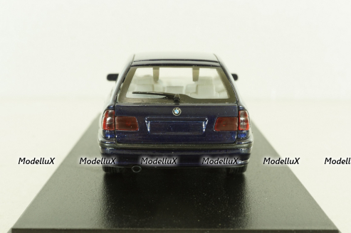 BMW 520i Touring (E39) 1995, dark blue, Schuco 1:43