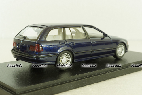 BMW 520i Touring (E39) 1995, dark blue, Schuco 1:43
