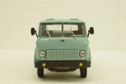 Маз-500Г грузовик с удлиненной базой, бортовой 1967, голубой, Н215, Наш Автопром 1:43