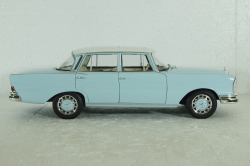 Mercedes 220S, W111, 1965, light blue, 183920, Norev 1:18