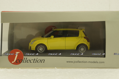 Suzuki Swift Sport 2005, yellow, JC163, J-Collection 1:43