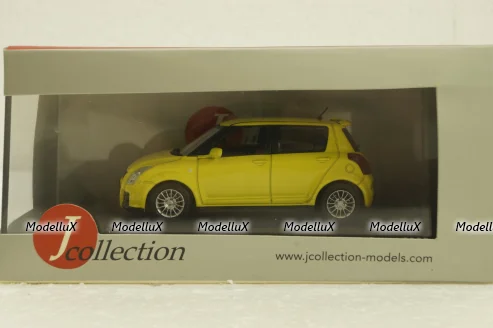 Suzuki Swift Sport 2005, yellow, JC163, J-Collection 1:43