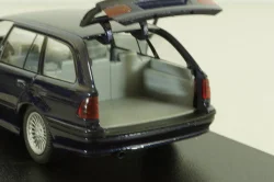 BMW 520i Touring (E39) 1995, dark blue, Schuco 1:43