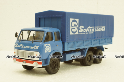 Маз-514Б Совтрансавто, синий, Н216, Наш Автопром 1:43