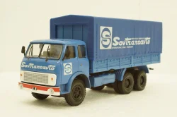 Маз-514Б с тентом Sovtransavto, Н216WT (белая коробка), Наш Автопром 1:43