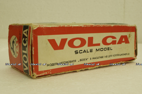 Газ-24 Волга, красная, Тантал/Радон 1:43