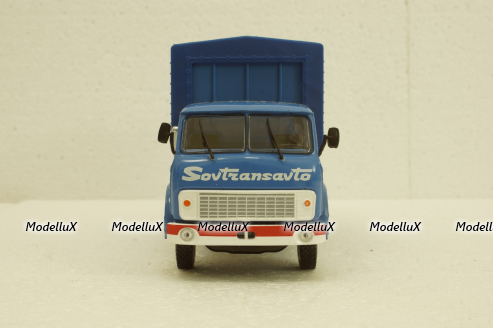 Маз-514Б Совтрансавто, синий, Н216, Наш Автопром 1:43