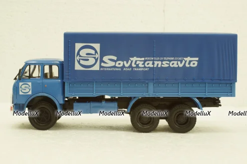 Маз-514Б Совтрансавто, синий, Н216, Наш Автопром 1:43