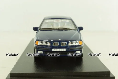 BMW 528i sedan (E39) 1995 blue, Schuco 1:43