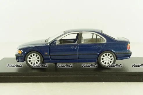 BMW 528i sedan (E39) 1995 blue, Schuco 1:43