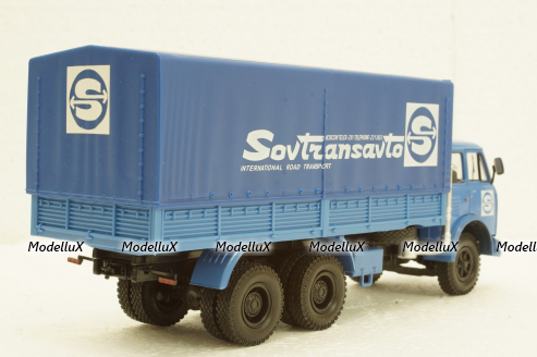 Маз-514Б Совтрансавто, синий, Н216, Наш Автопром 1:43