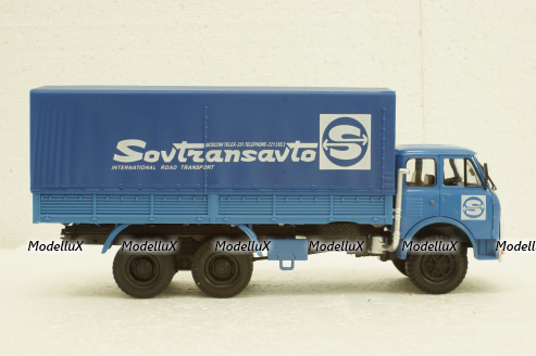 Маз-514Б Совтрансавто, синий, Н216, Наш Автопром 1:43