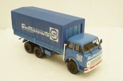 Маз-514Б с тентом Sovtransavto, Н216WT (белая коробка), Наш Автопром 1:43