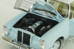 Mercedes 220S, W111, 1965, light blue, 183920, Norev 1:18