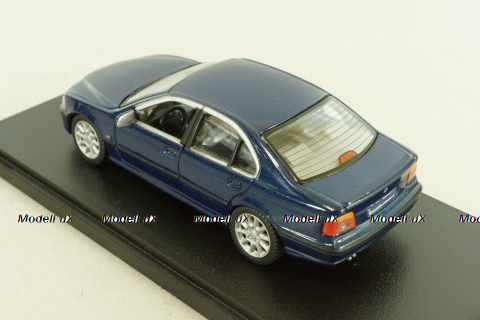 BMW 528i sedan (E39) 1995 blue, Schuco 1:43