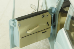 Mercedes 220S, W111, 1965, light blue, 183920, Norev 1:18