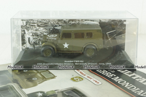 Humber Box FWD, Altaya Military France #45, Altaya 1:43