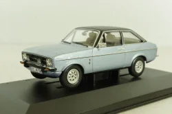 Ford Escort MK2 1.3 Ghia, Silver, WA12607B, Vanguards 1:43