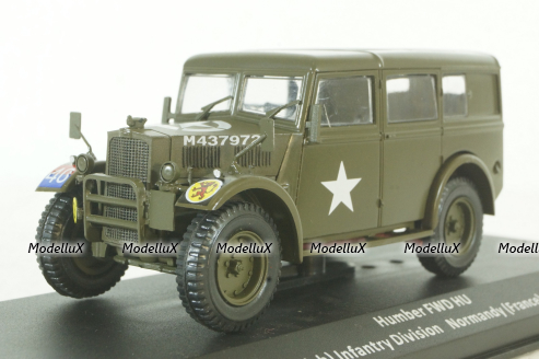 Humber Box FWD, Altaya Military France #45, Altaya 1:43