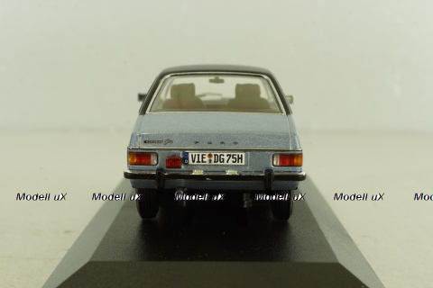 Ford Escort MK2 1.3 Ghia, Silver, WA12607B, Vanguards 1:43