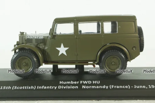 Humber Box FWD, Altaya Military France #45, Altaya 1:43