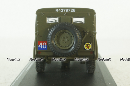 Humber Box FWD, Altaya Military France #45, Altaya 1:43