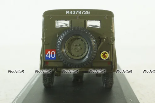 Humber Box FWD, Altaya Military France #45, Altaya 1:43