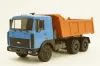 Маз-5516 Самосвал 1994г, синий/оранжевый, Н711, Наш Автопром 1:43