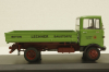 Mercedes LP608 kipper, Lechner Beton, green, 450351500, Schuco 1:43