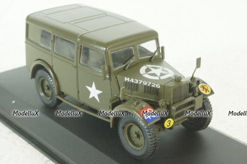 Humber Box FWD, Altaya Military France #45, Altaya 1:43