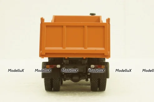 Маз-5516 Самосвал 1994г, синий/оранжевый, Н711, Наш Автопром 1:43