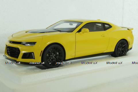 Chevrolet Camaro ZL1 2017, yellow, 71205, Autoart 1:18
