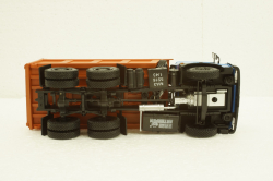 Маз-5516 Самосвал 1994г, синий/оранжевый, Н711, Наш Автопром 1:43