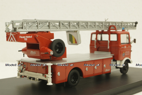 Mercedes LP813 Metz DL22, Feuerwehr Villingen Schwenningen, 03530, Schuco 1:43