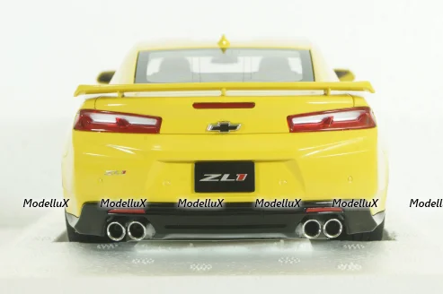 Chevrolet Camaro ZL1 2017, yellow, 71205, Autoart 1:18