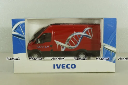 Iveco Daily 35S18 van 2006, red,  ROS 1:43