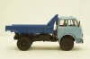 Маз-503 самосвал, 1963г голубой/синий, Н981, Наш Автопром 1:43