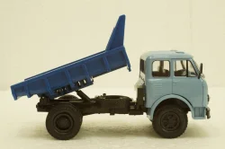 Маз-503 самосвал, 1963г голубой/синий, Н981, Наш Автопром 1:43