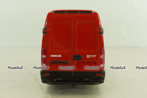 Iveco Daily 35S18 van 2006, red,  ROS 1:43